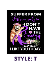 Load image into Gallery viewer, The Fibro Spot Unisex Long Sleeve Tee - Available in 21 Artwork Options!!!