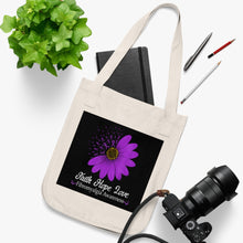 Load image into Gallery viewer, The Fibro Spot 'Daisy' Awareness Tote Bag