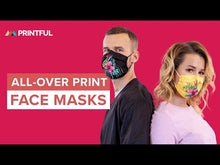 Load and play video in Gallery viewer, The Fibro Spot Awareness Mask - Available in 21 Artwork Options!!!