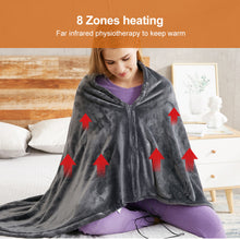 Load image into Gallery viewer, The Fibro Spot USB Electric Heating Blanket Shawl