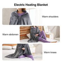 Load image into Gallery viewer, The Fibro Spot USB Electric Heating Blanket Shawl