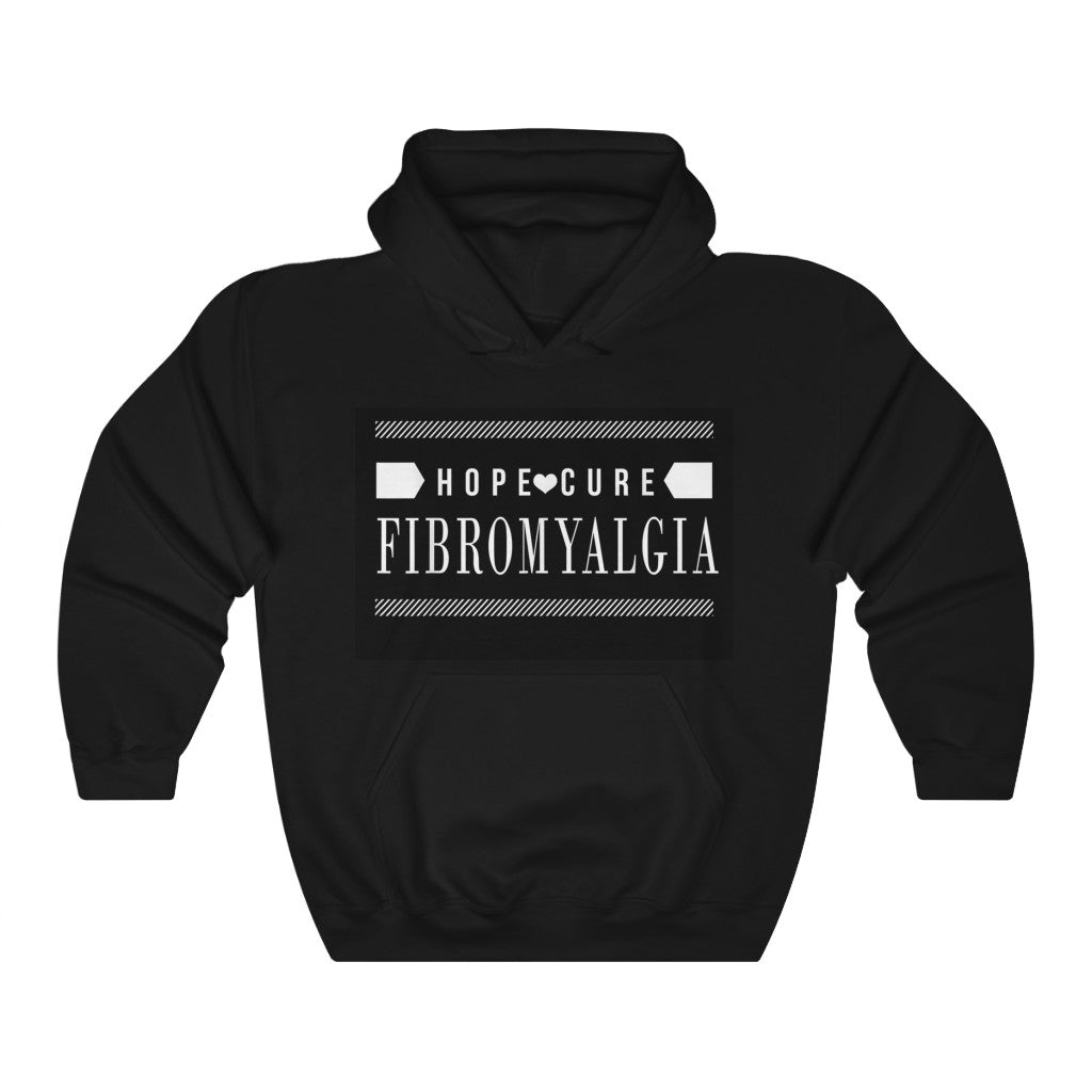 The Fibro Spot 'Hope/Cure/Fibromyalgia' Unisex Hoodie