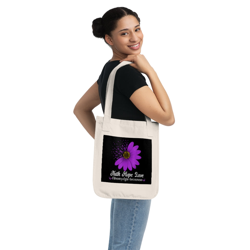 The Fibro Spot 'Daisy' Awareness Tote Bag