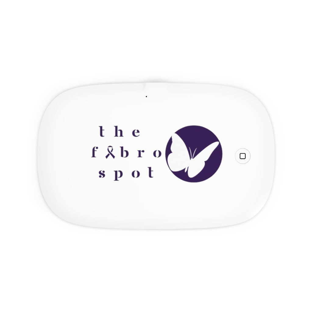 The Fibro Spot UV Phone Sanitizer and Wireless Charging Pad
