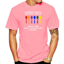 Load image into Gallery viewer, The Fibro Spot &#39;Spoonies Unite&#39; Tee for Men
