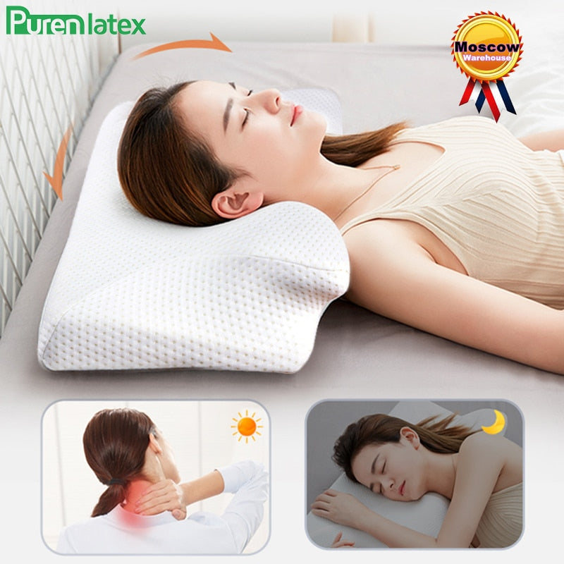The Fibro Spot Memory Foam Cervical Pillow