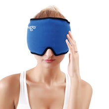 Load image into Gallery viewer, The Fibro Spot Migraine Hot/Cold Head Wrap
