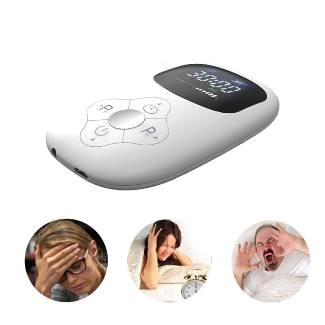 The Fibro Spot FDA APPROVED Sleep & Migraine Electrotherapy Stimulator - CES Therapy